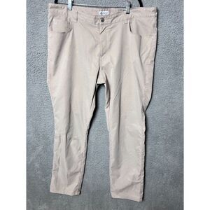 Peter Millar Pants Mens‎ 40x32 Beige Slim EB66 Chino Golf Performance Preppy